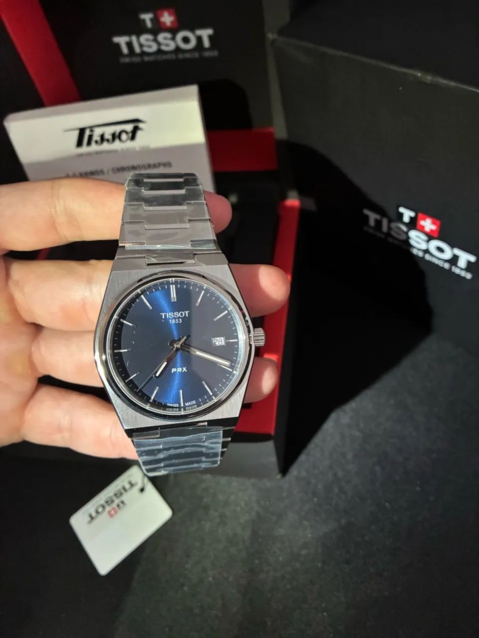 Tissot PRX Quartz Azul 40 mm - Foto 3