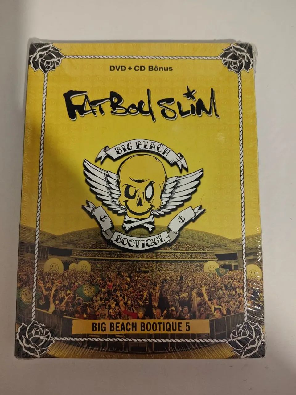 Novo no lacre CD+DVD Fat Boy Slim Big Bootique 5 Novo