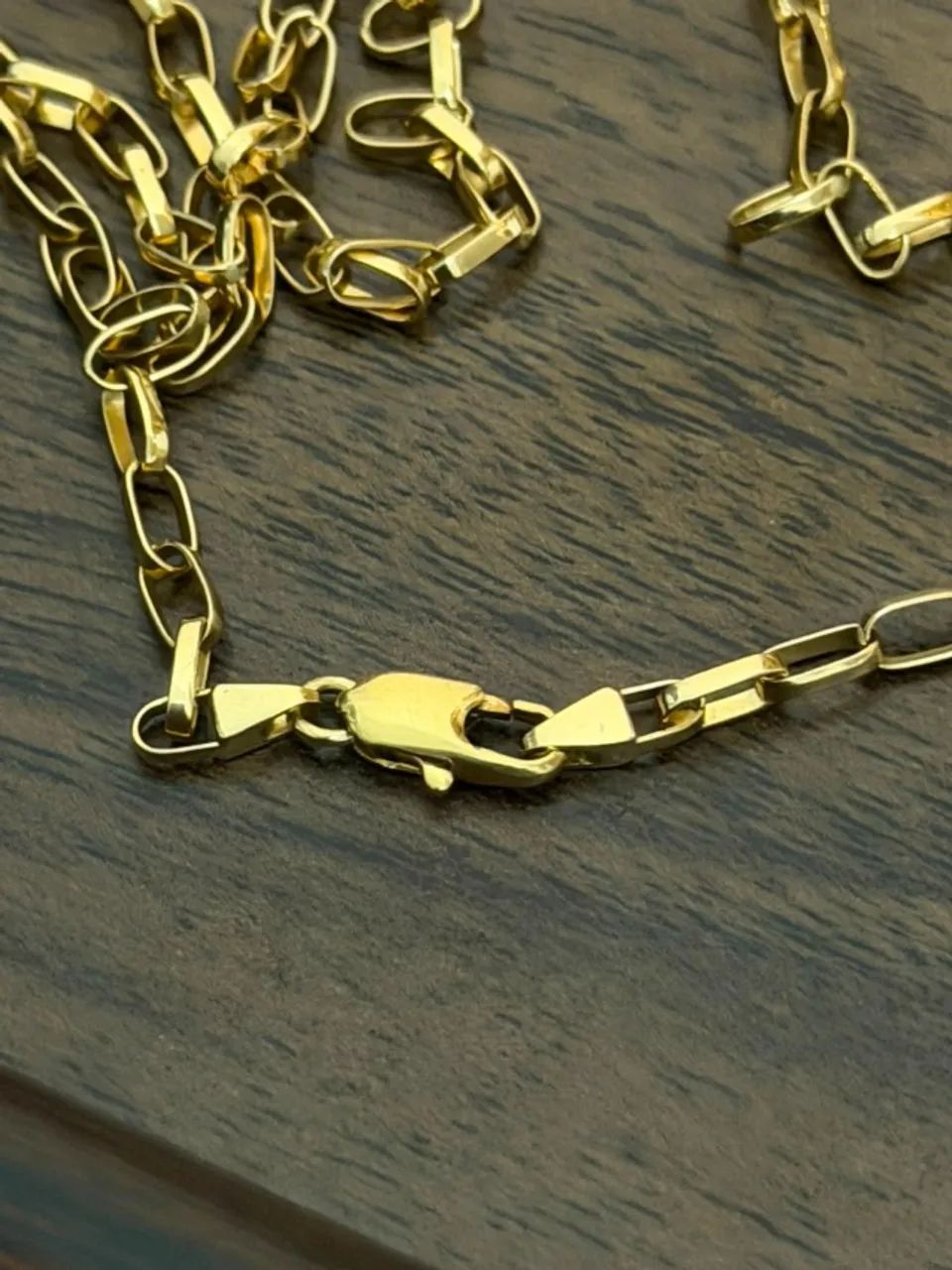 CORRENTE BAGUETE OURO 18K - Foto 4
