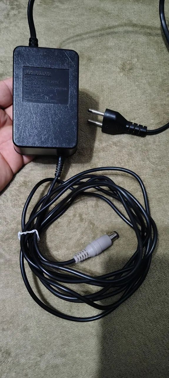 fonte de super Nintendo chaveada 127 e 220v original funcionando 