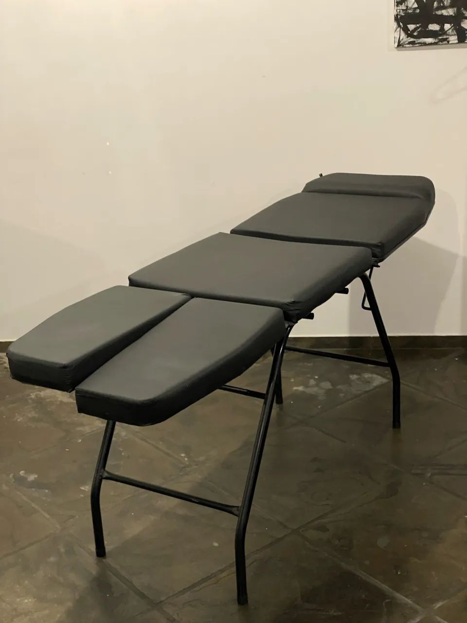 maca com apoio de pernas 