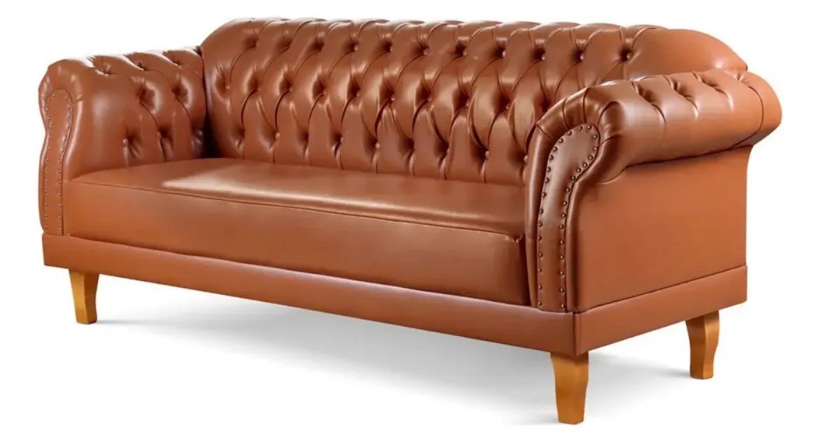 Sofá chesterfield 3 lugares
