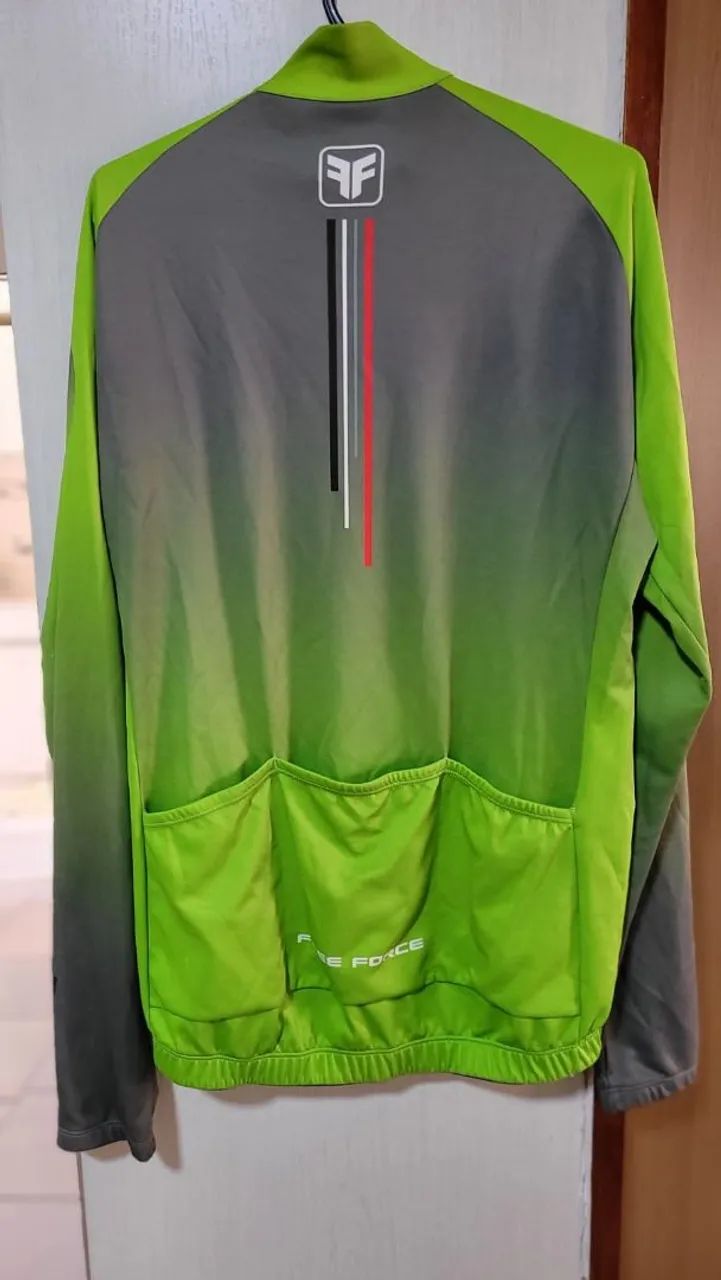 Camisa para ciclismo Free force manga longa - Foto 2