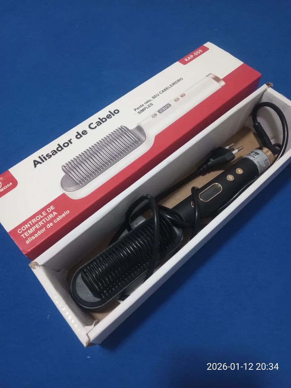 Escova Alisadora de Cabelo  - Foto 2