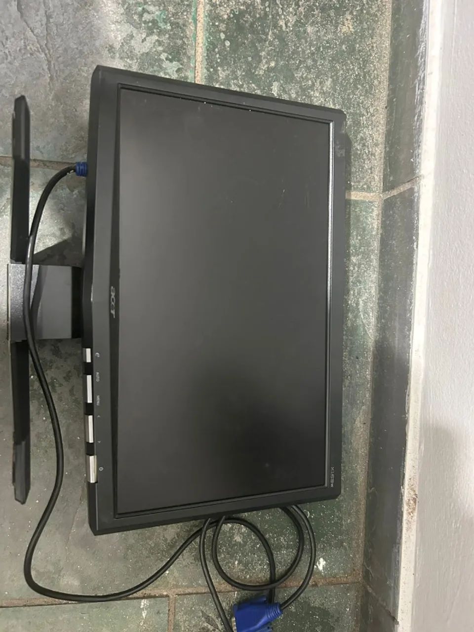 MONITOR ACER 15 POLEGADAS + CABO DE ENERGIA + CABO VGA - Foto 2