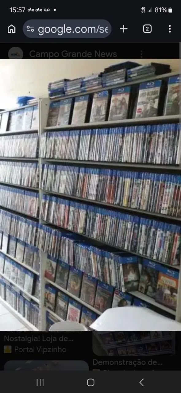 Vendo acervo de dvds