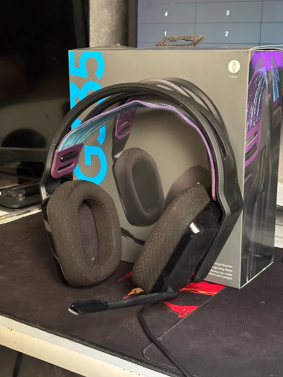 Headset Gamer Logitech G335 Preto - Na Caixa - Foto 2