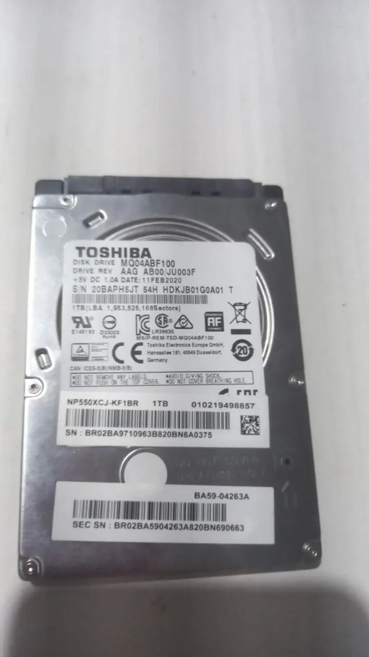 Hd 1tb De Notebook, Xbox, Ps3, Ps4, Dvr, Pc. - 022