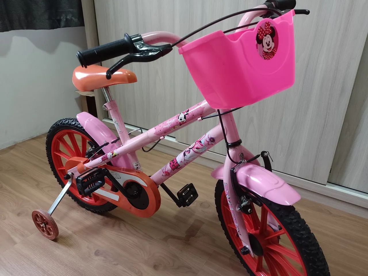 Bicicleta infantil aro 16 semi nova  - Foto 4