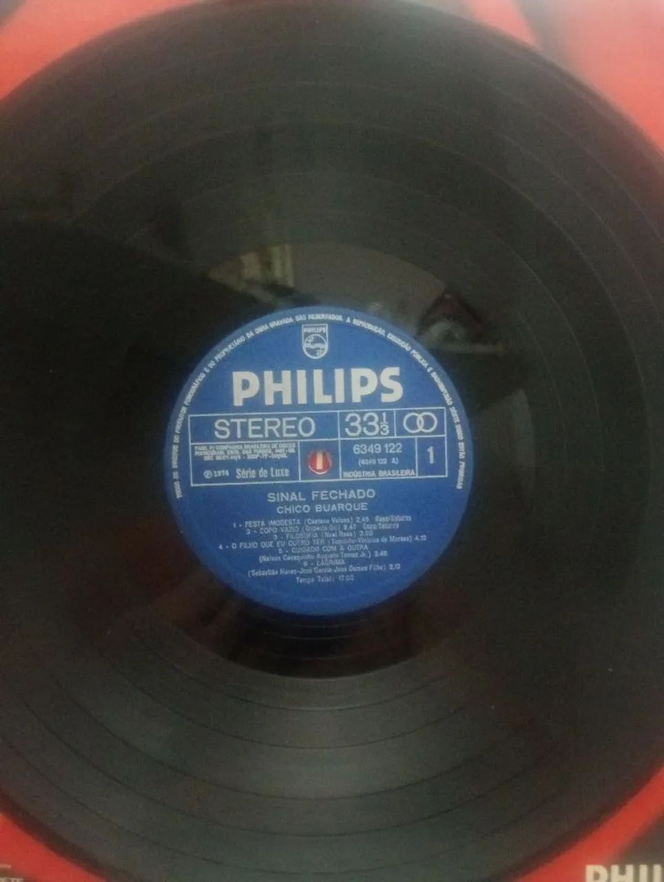 LP CHICO BUARQUE, SINAL FECHADO  1974. USADO  - Foto 3
