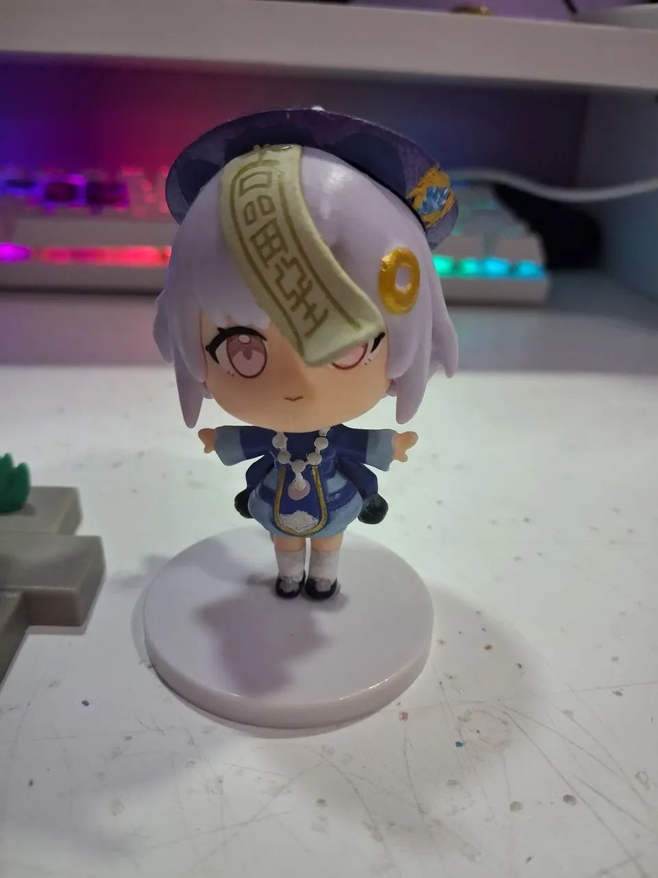 Mini figures Genshin Impact Ganyu Qiqi - Foto 2