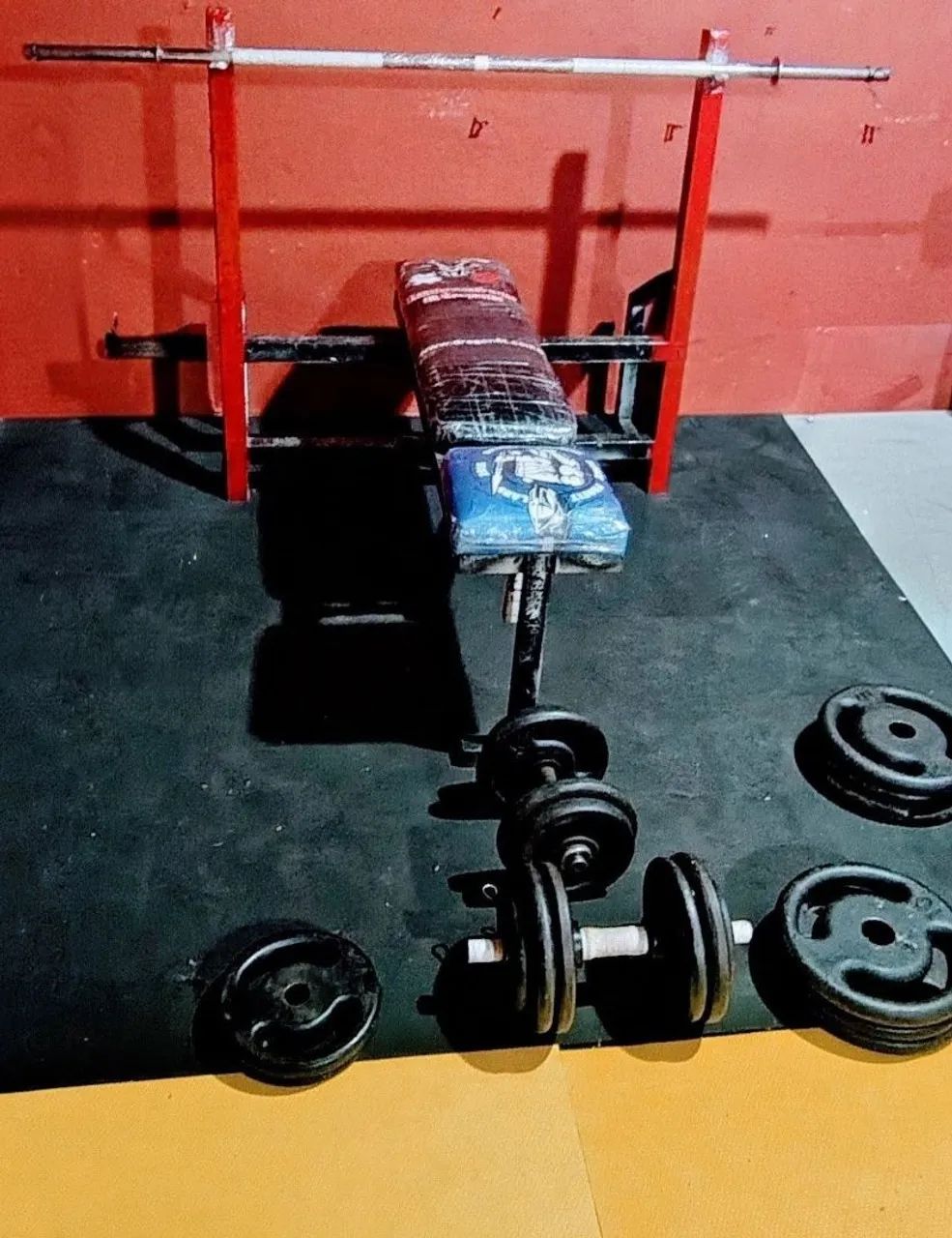 Mesa de supino reto