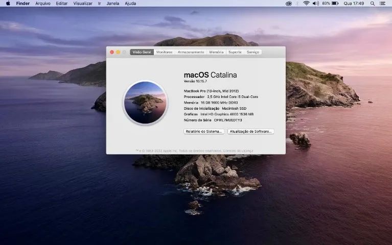 MacBook Pro Mid 2012 em PERFEITO ESTADO! - Foto 5