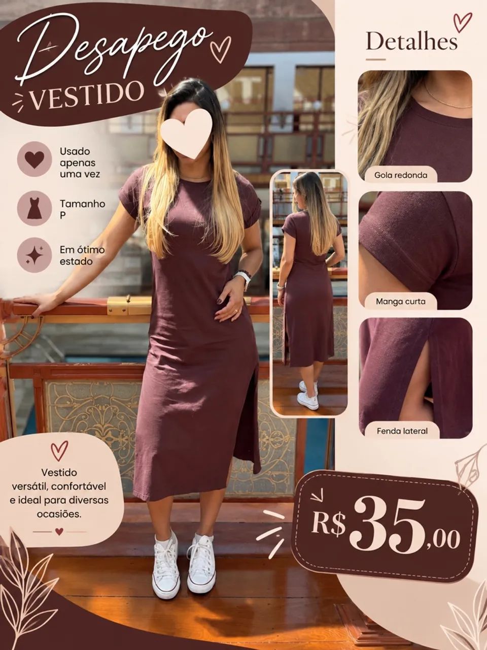 Peças femininas Tamanho P