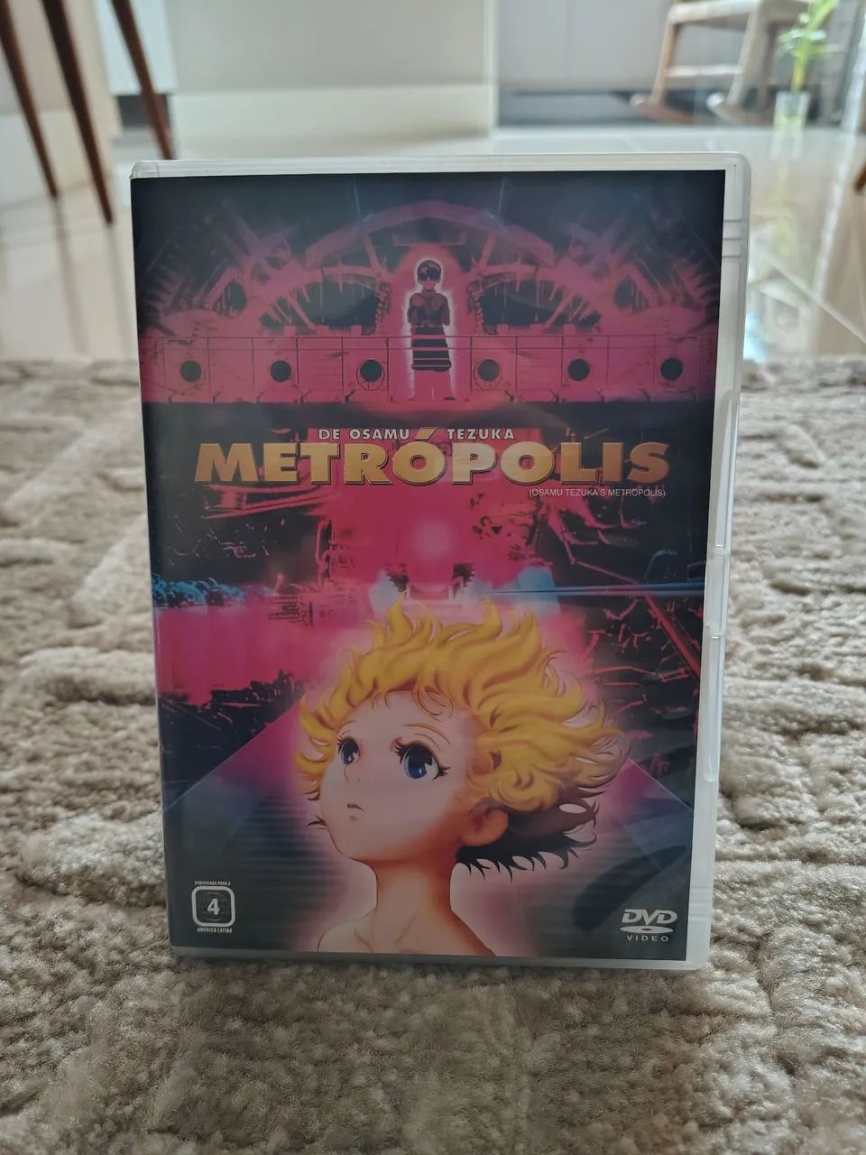 Dvd Metrópolis (Osamu Tezuka / Astro Boy) Raro