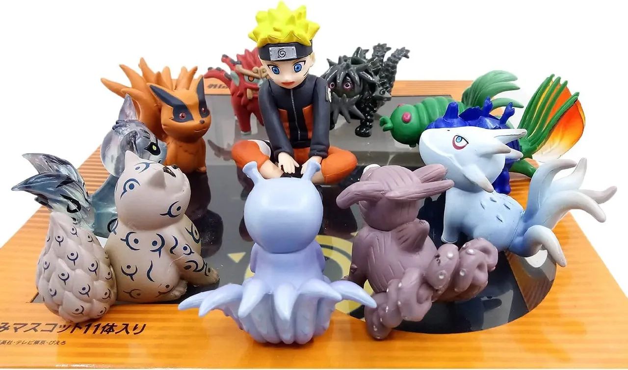 Actions figure 11pc Miniatura Naruto