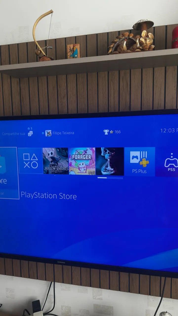 PS4 Pro com SSD 500GB + 2 Controles - Funcionando Perfeitamente - Foto 4