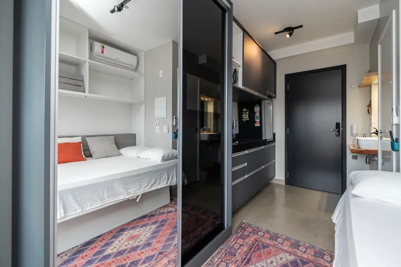 STUDIO EM PINHEIROS À VENDA COM 18M2 MOBILIADO - Foto 5