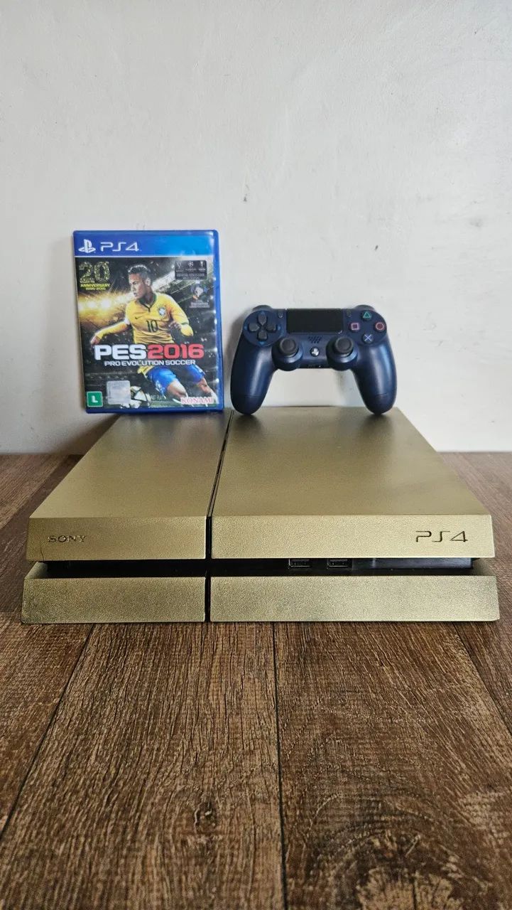 Ps4 Dourado - Foto 3