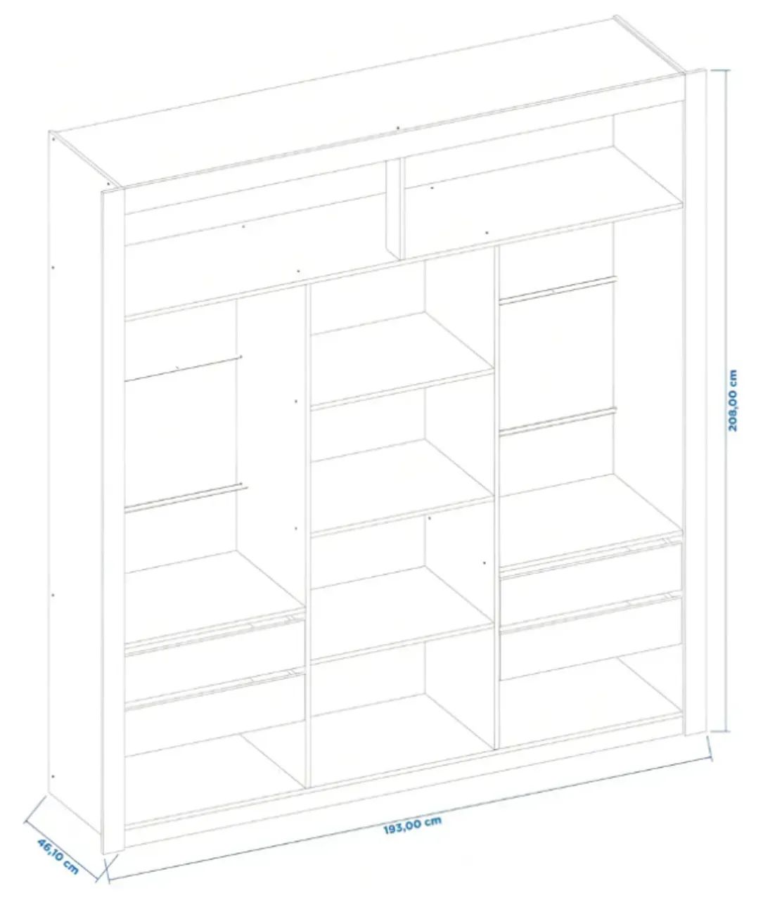 Closet 04 gavetas - Foto 3