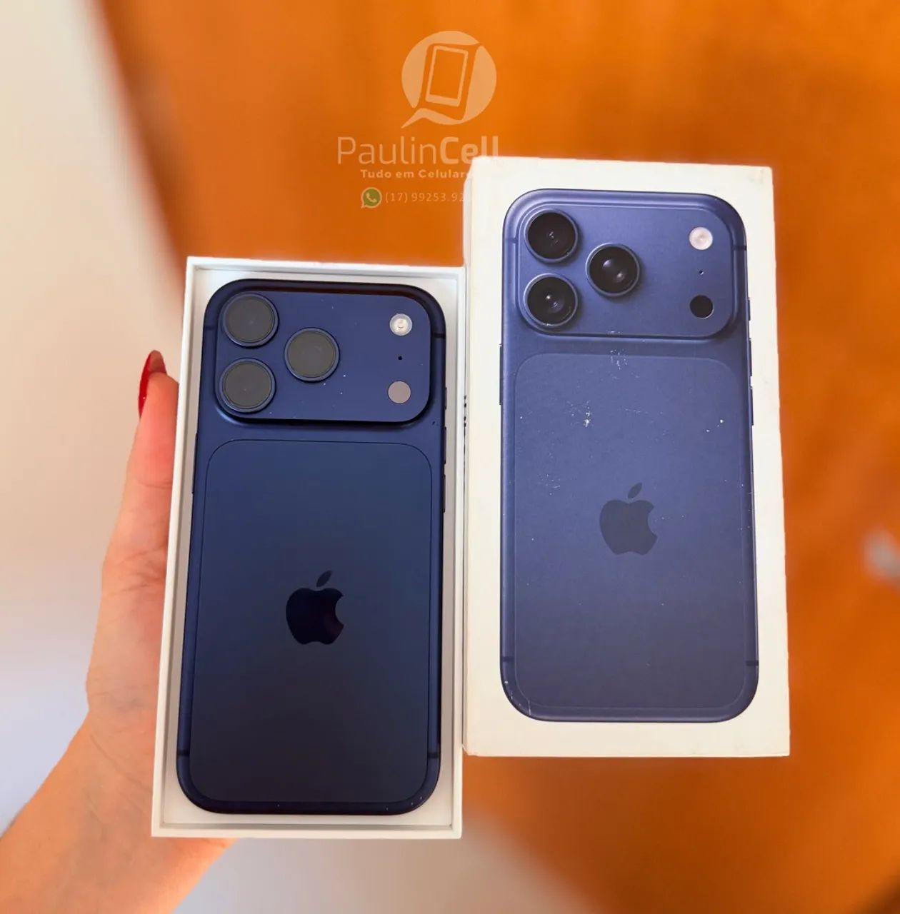 IPhone 17 Pro 256GB azul completo 