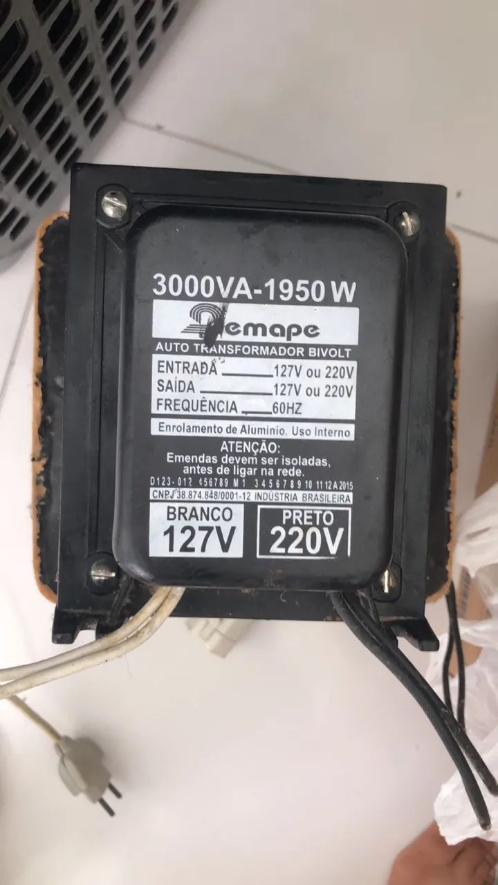Transformador de energia 3000Va. - Foto 2