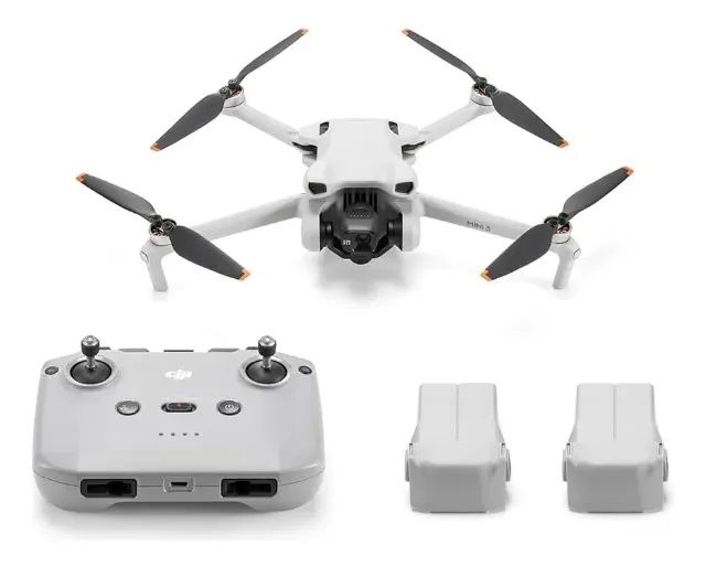 DJI Drone mini 3 + 3 baterias. MUITO INTEIRO!