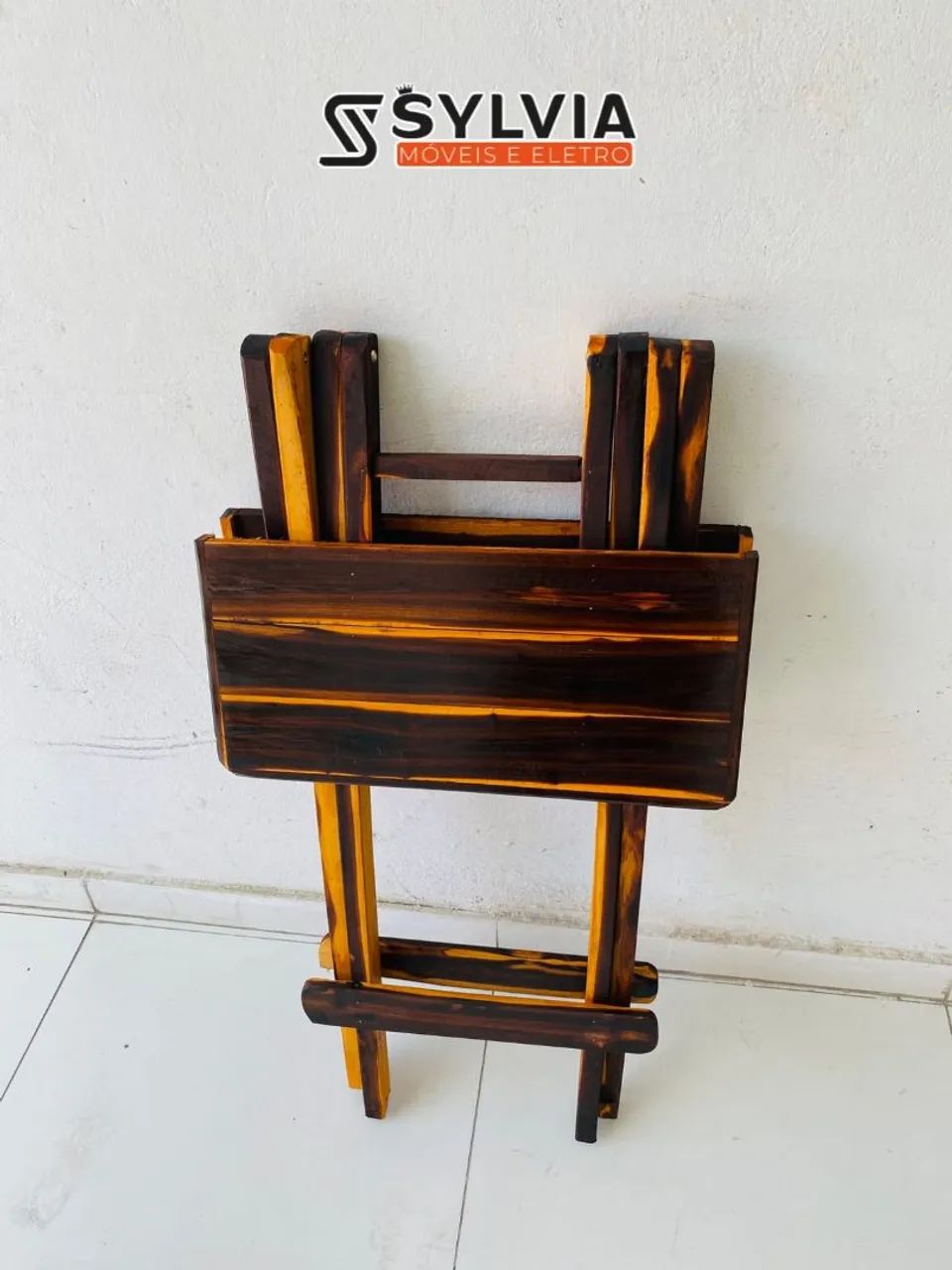 Mesa bistrô com verniz  - Foto 2