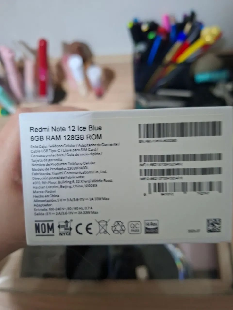 Celular  Xiaomi Redmi Note 12 4g Azul 128gb 6gb Ram - Foto 5