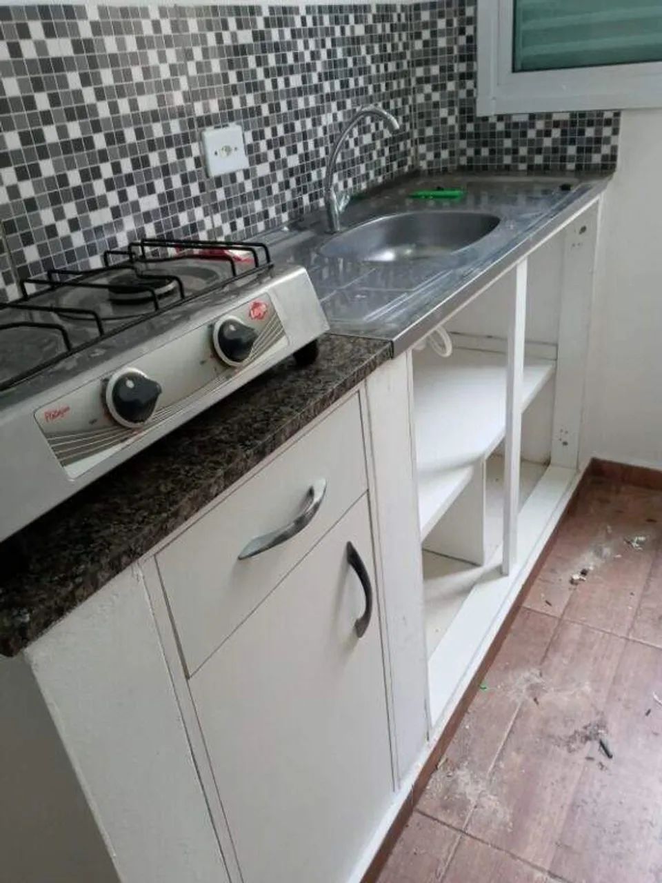 Kitnet com 1 dormitório para alugar, 25 m² - Bangu - Santo André/SP - Foto 2