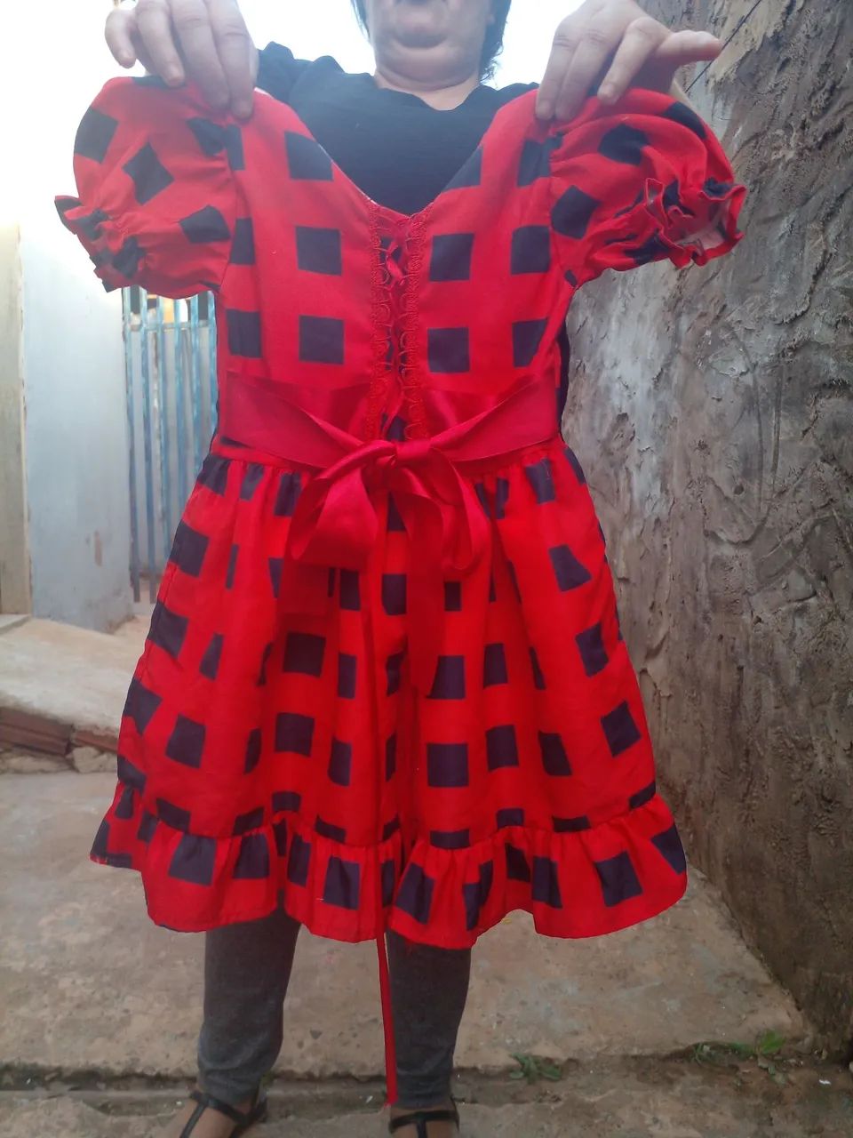 Vestido xadrez 