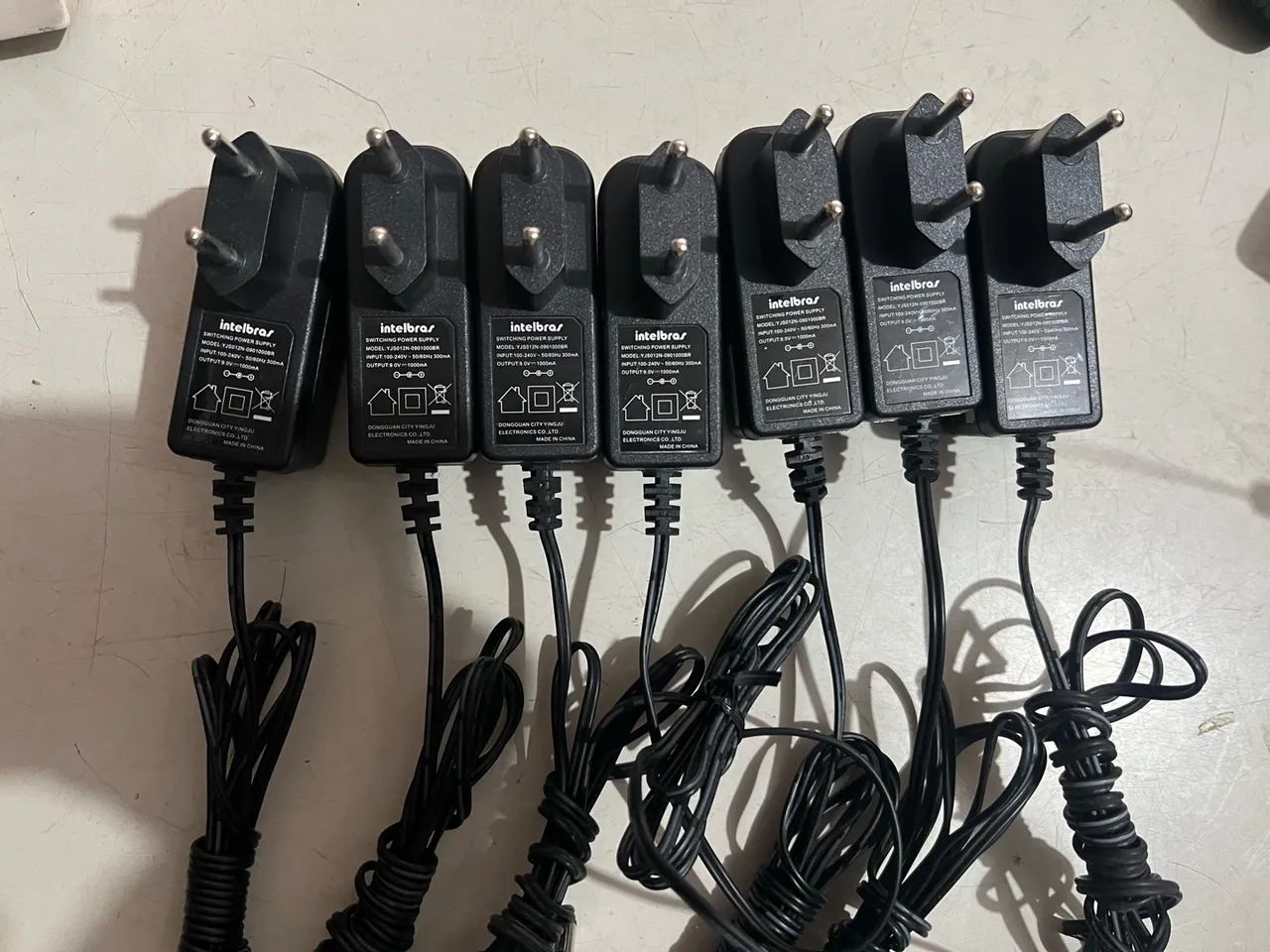 7 Fontes Intelbras 9v 1000a