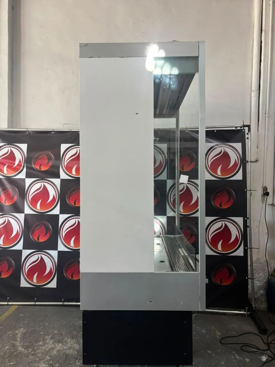 expositor refrigerado vertical aberto da marca Auden, equipado com - Foto 3