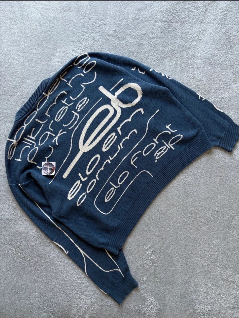 Sweater Elo Em Comum Tricot Azul - Foto 3