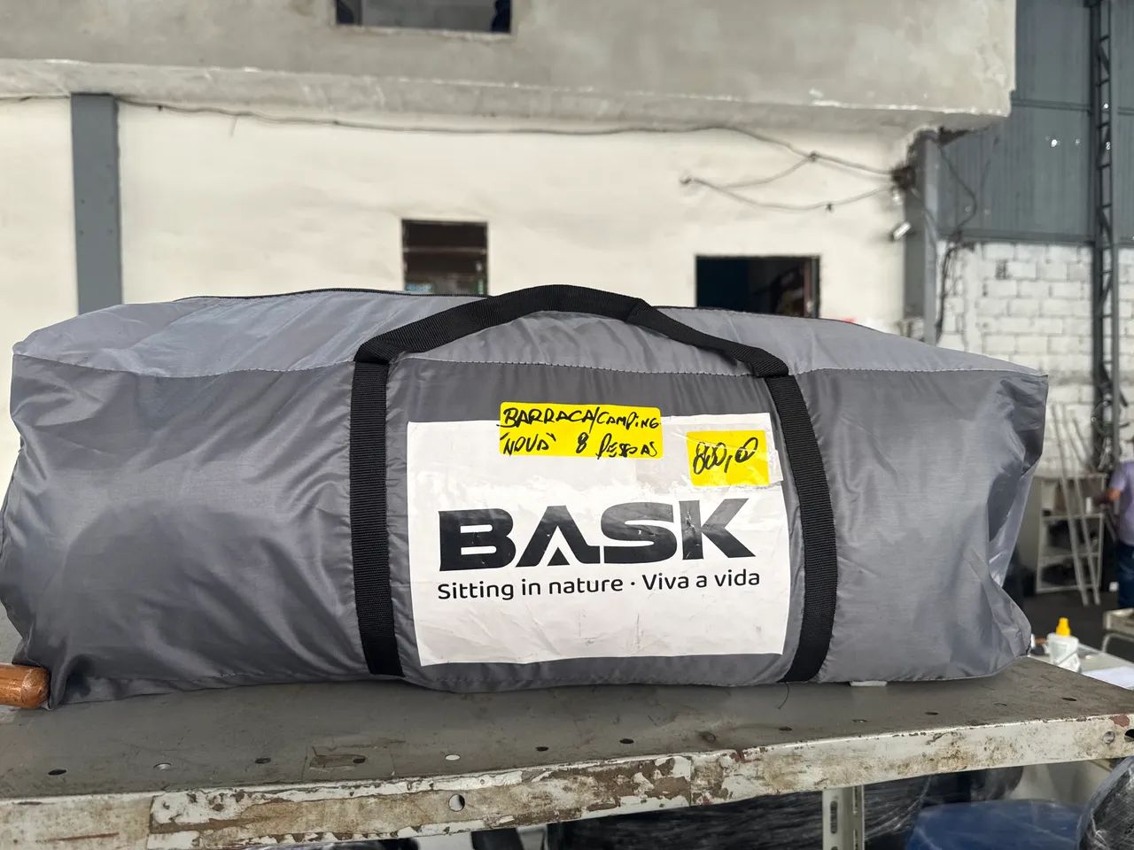 Barraca camping bask nova 6 pessoas 