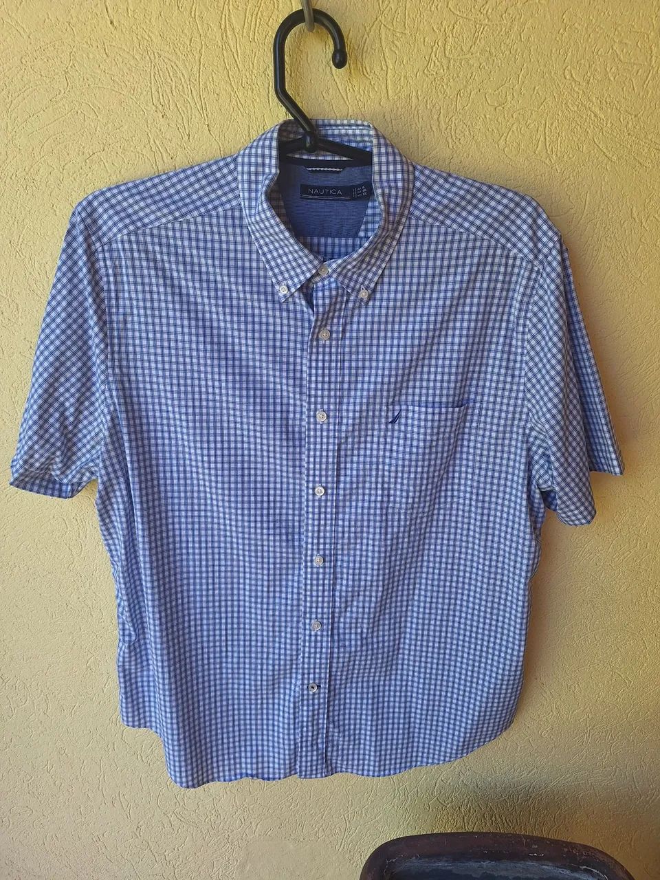 camisa manga curta nautica gg