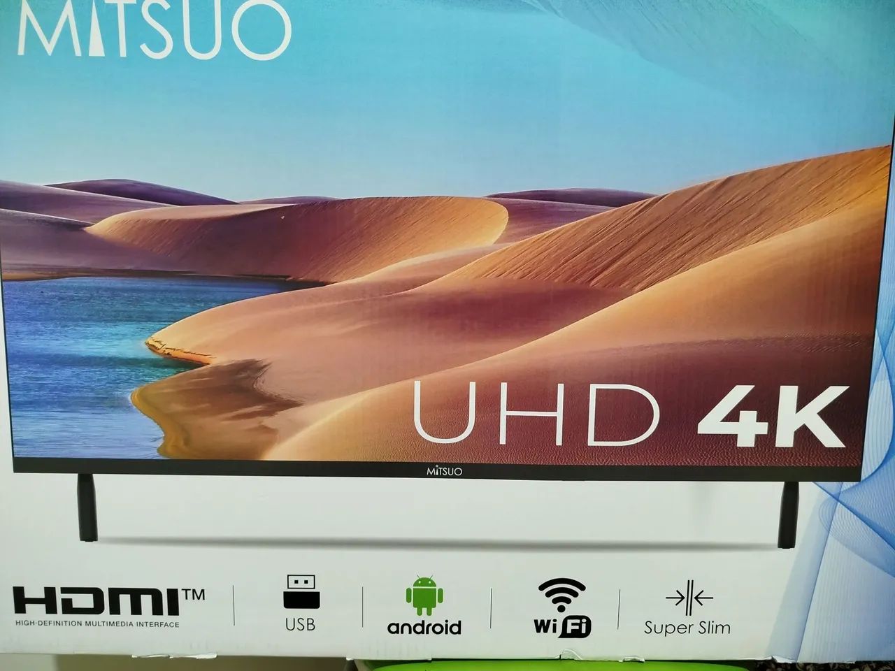 Smart TV Mitsuo de 43 polegadas, modelo LE-43M9...NOVA ... LACRADO.TOP .. COM BLUETOOTH - Foto 5