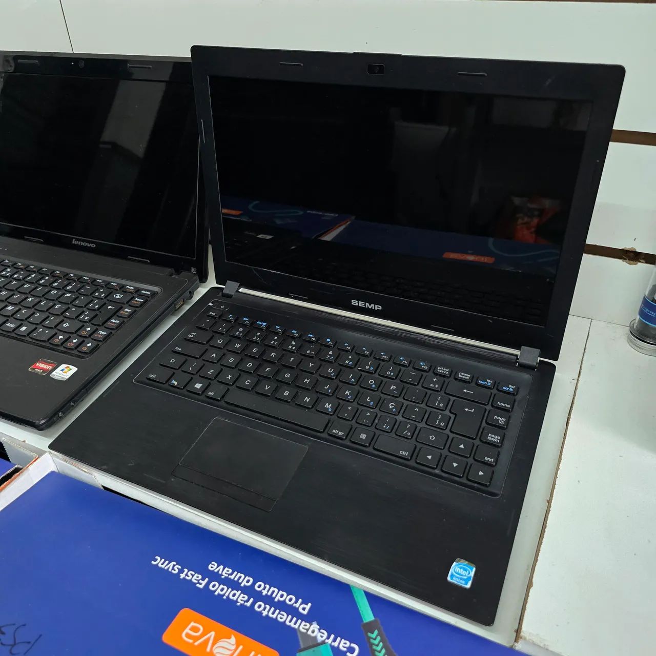 Notebook SEMP 4gb de ram, 500hd, dual core - Foto 3