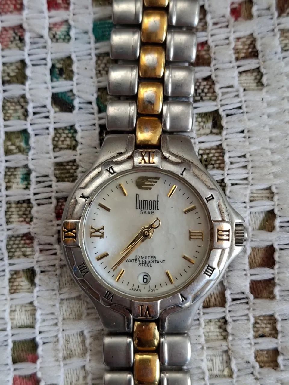 Relógio feminino Dumont Saab sem teste restauro ou testar  - Foto 2