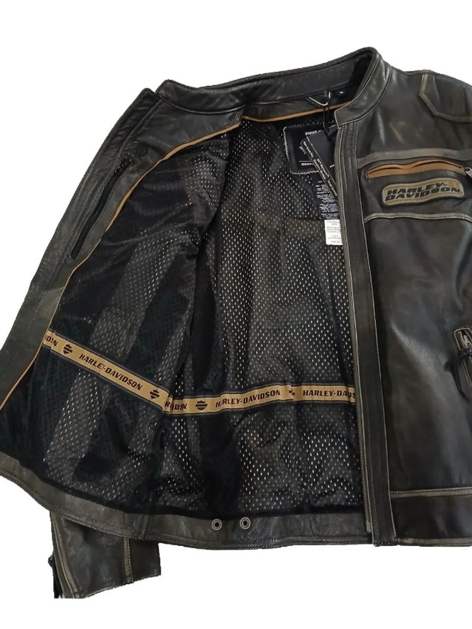Jaqueta de couro Harley Davidson  - Foto 2