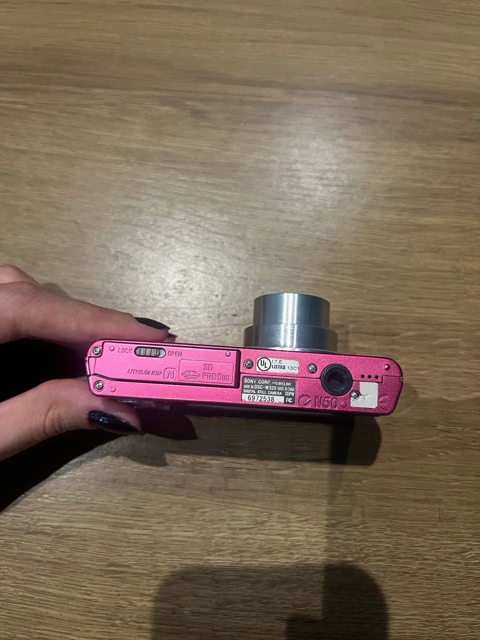 Câmera Sony Cybershot rosa 14.1 megapixels - Foto 5