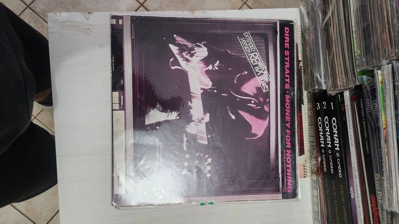 ENYA-THE CELT, DIRE STRAITS E BEE GEES DUPL, DISCOS DE VINIL LP POP ROCK - Foto 3