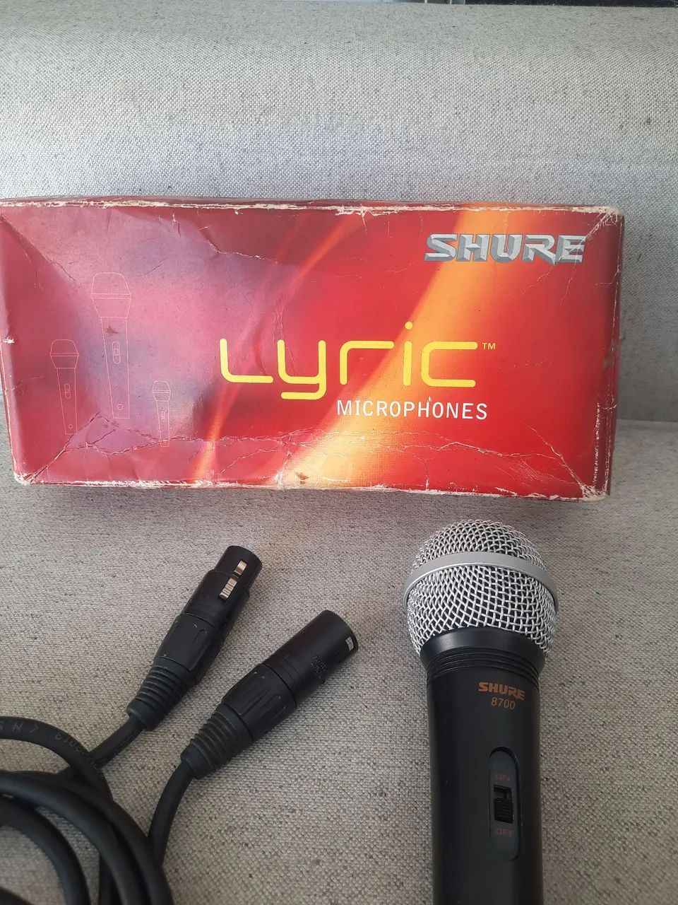 Microfone Shure 8700 - Estado de Novo | Completo com Cabo e Caixa - Foto 5