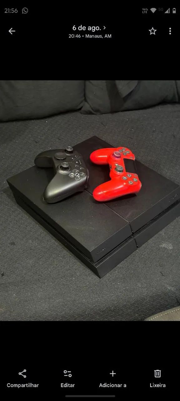 PS4 FAT 500G - Foto 2