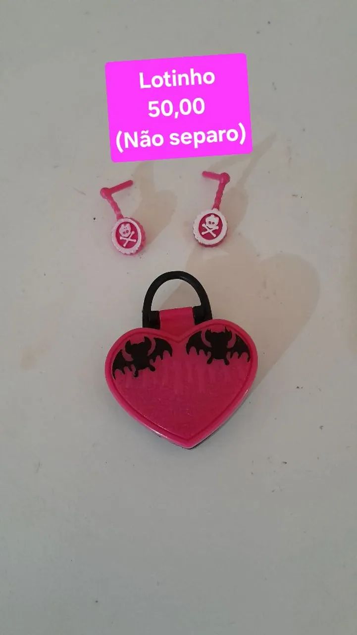 Lotinho monster high 