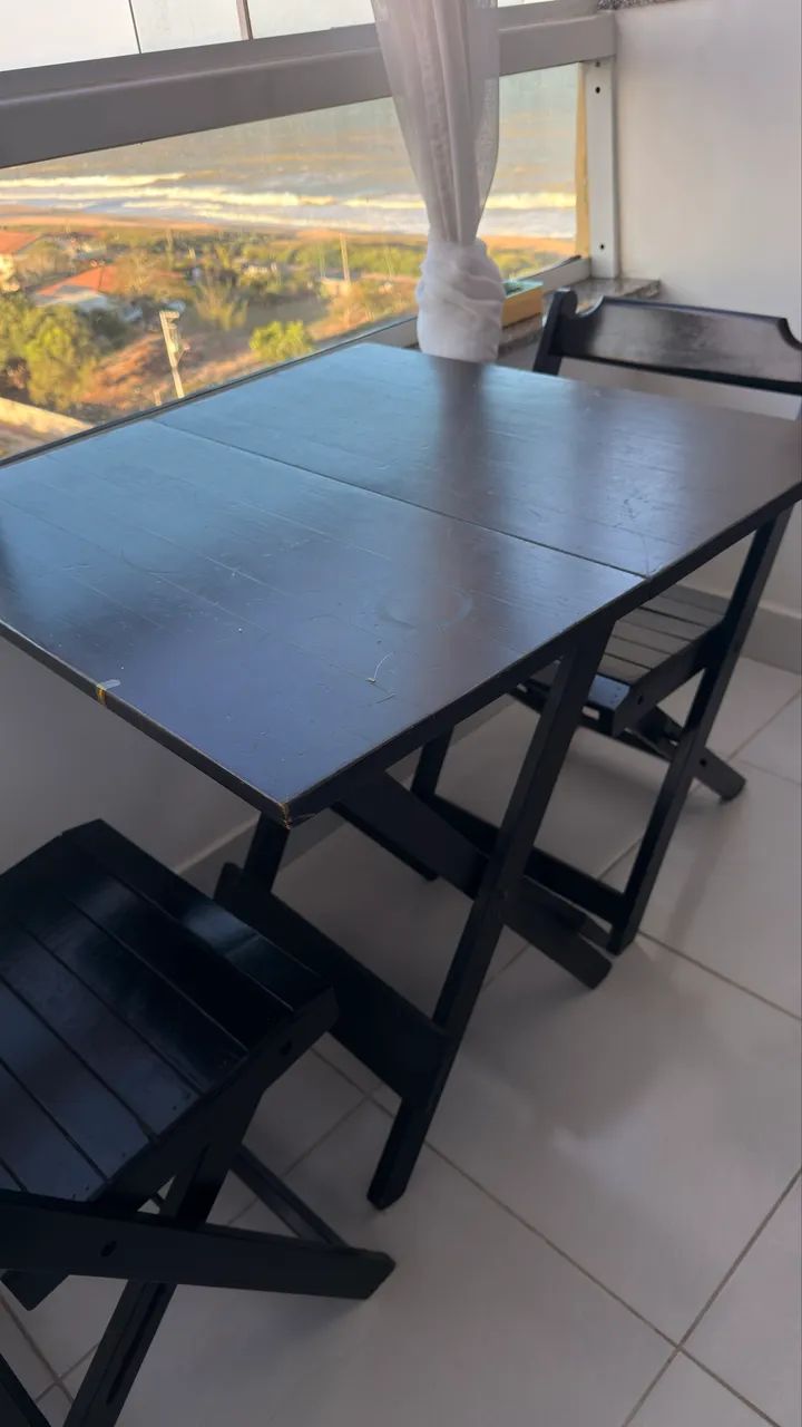 Mesa Dobrável Madeira - Foto 5