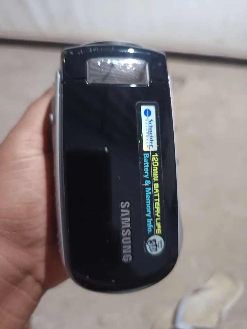 Filmadora Samsung funcionando  - Foto 5