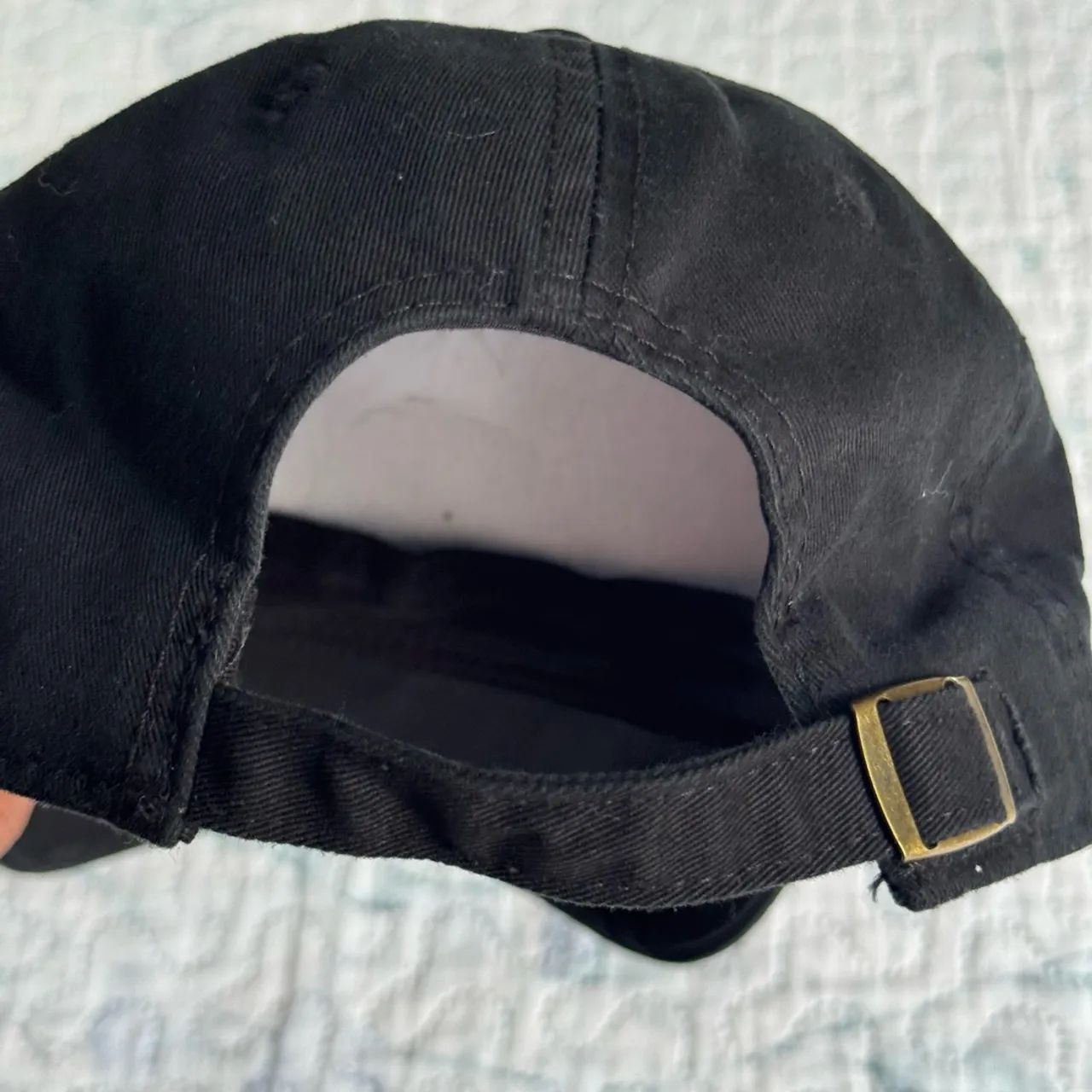 Boné preto Lacoste ajustável  - Foto 4
