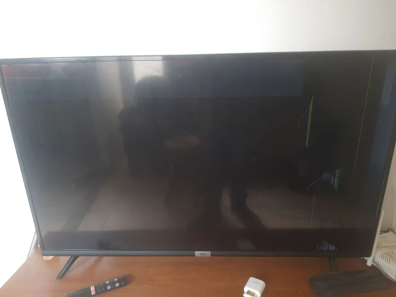 Tv Smart, Android, Display quebrado 