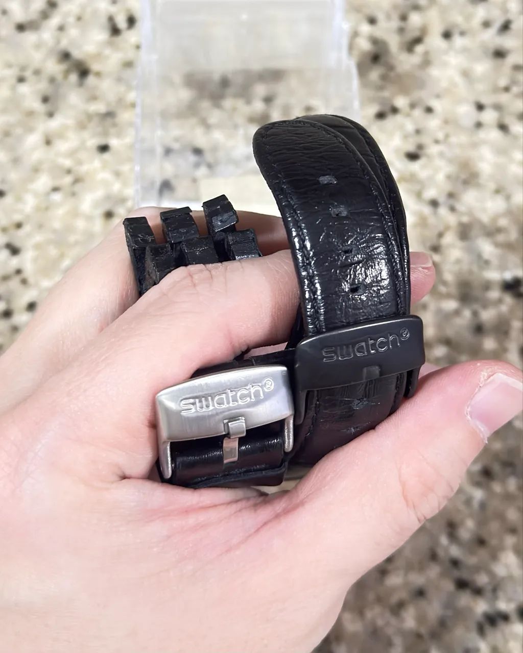 Swatch Irony Retrograde Dark Sun - Foto 5